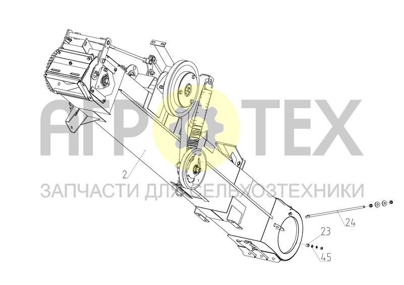 Чертеж Элеватор зерновой (101.50.02.000Ф)